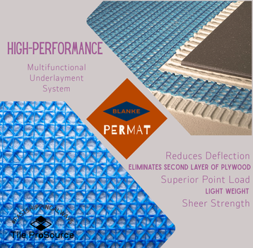 Say Goodbye to Double Layer Subfloors: Why Blanke Permat is Becoming the Top Tile Underlayment in the Industry
