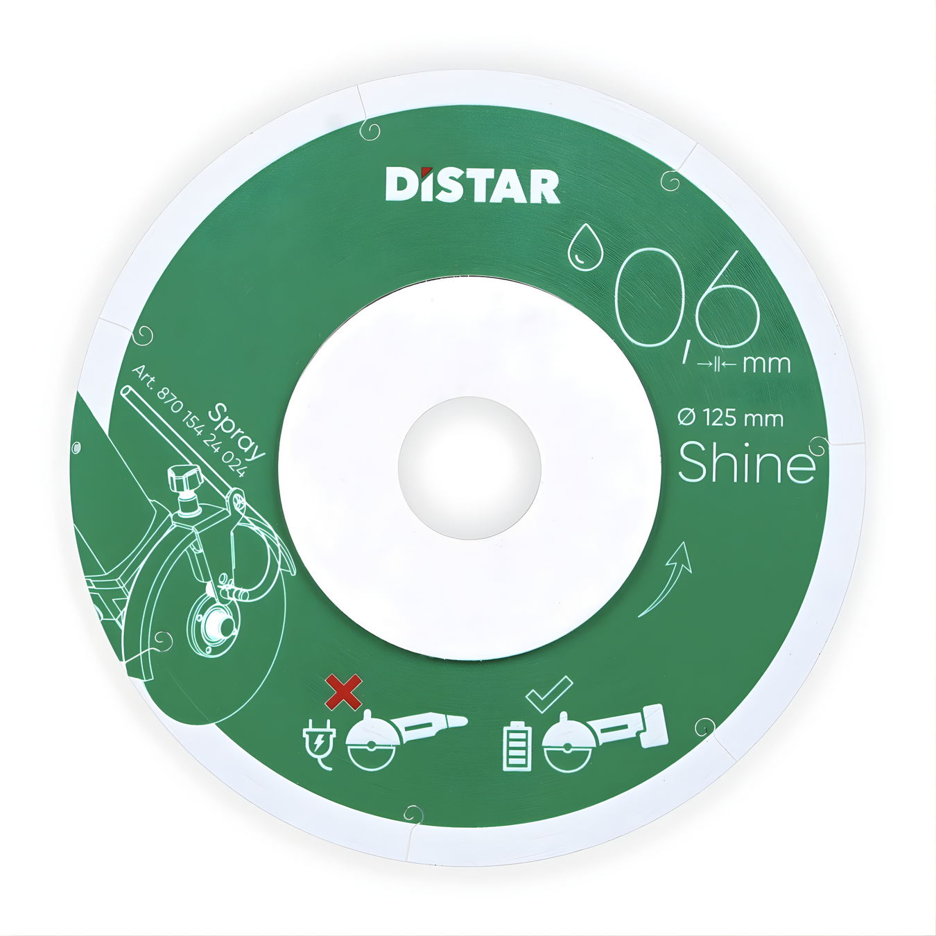DiStar Shine Diamon Tile Blade