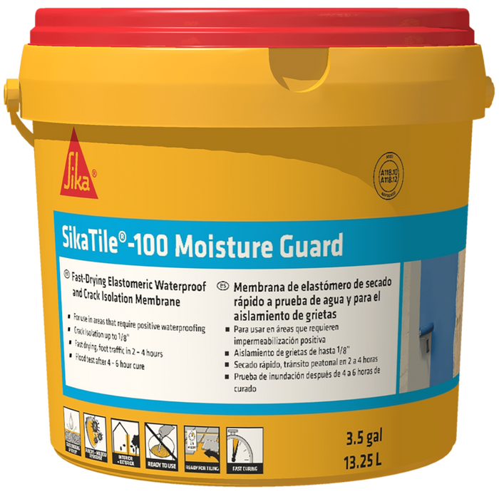 SikaTile®-100 Moisture Guard Waterproofing and Crack Isolation Membrane - Tile ProSource