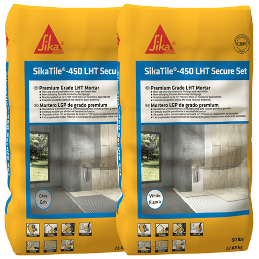 SikaTile®-450 LHT Secure Set Modified Tile Mortar (50lb bags) - Tile ProSource