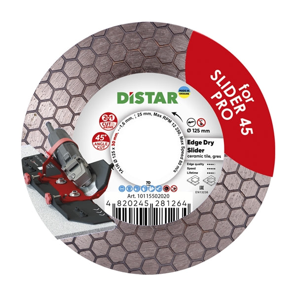 DiStar Edge Dry Slider 5" for Mechanic Slider Pro 45 2.0