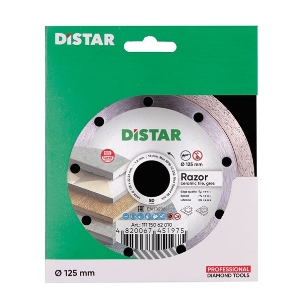DiStar Razor 5" Continuous Rim Diamond Blade