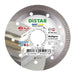 Diamond cutting wheel with Distar branding on a white background