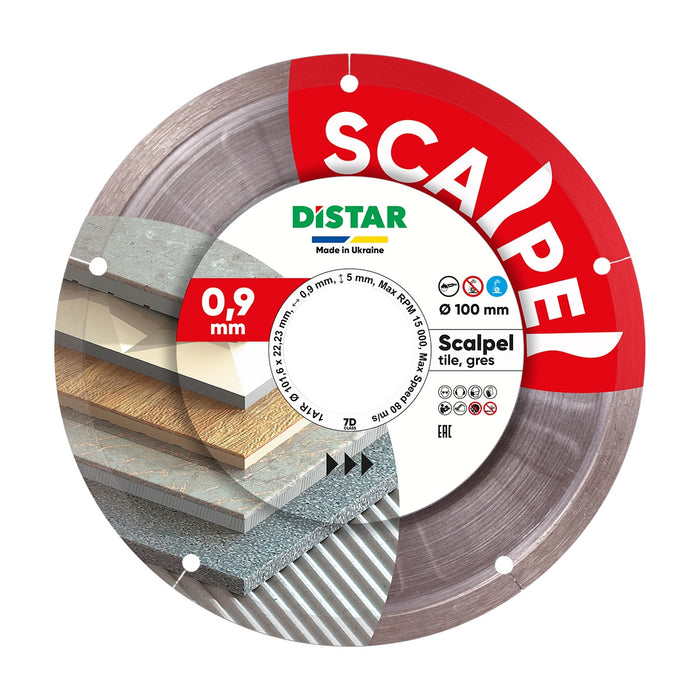 DiStar Scalpel 4" Precision Diamond Blade