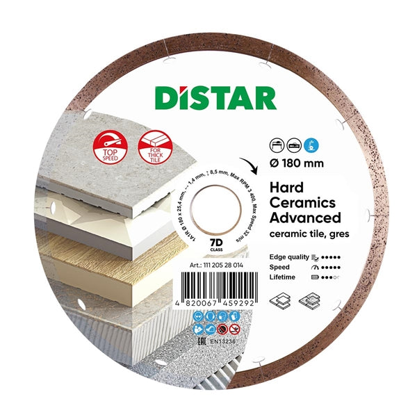 DiStar Hard Ceramics Advanced Diamond Blade