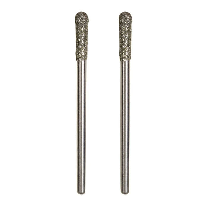 Proxxon Diamond Drilling & Grinding Bit — 3.2mm Ball (2-Pack)
