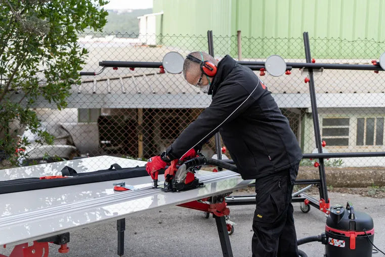 Rubi TC-125 G2 ENERGY CAS Cordless Circular Tile Saw Kit