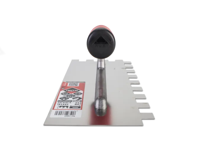 Rubi Stainless Steel Square Notch Trowels