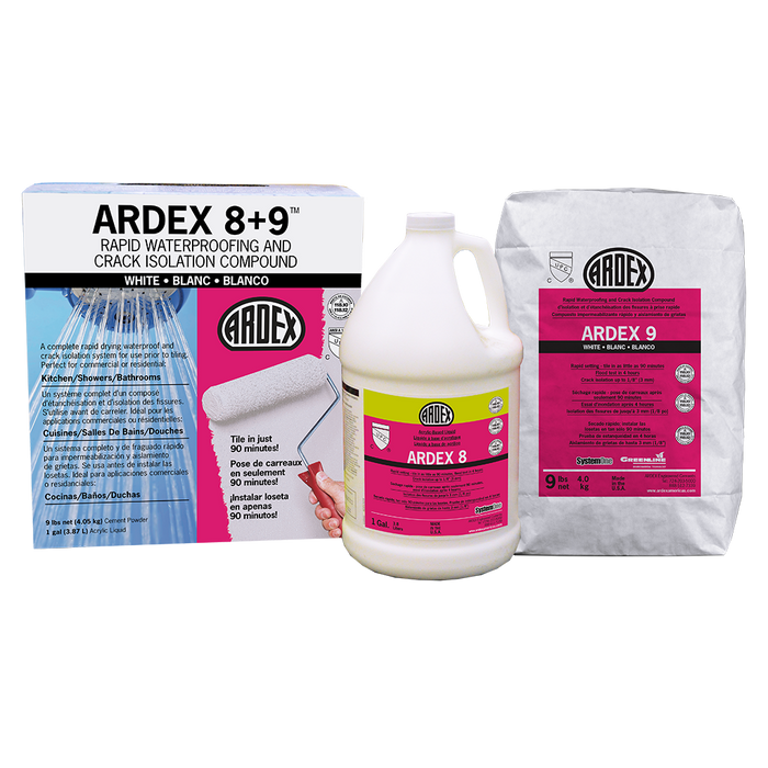 Ardex 8+9 Rapid Waterproofing & Crack Isolation Compound