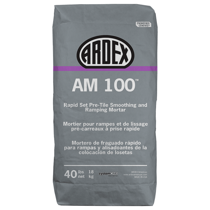 Ardex AM 100 Pre-Tile Smoothing and Ramping Mortar (40 lb bag)