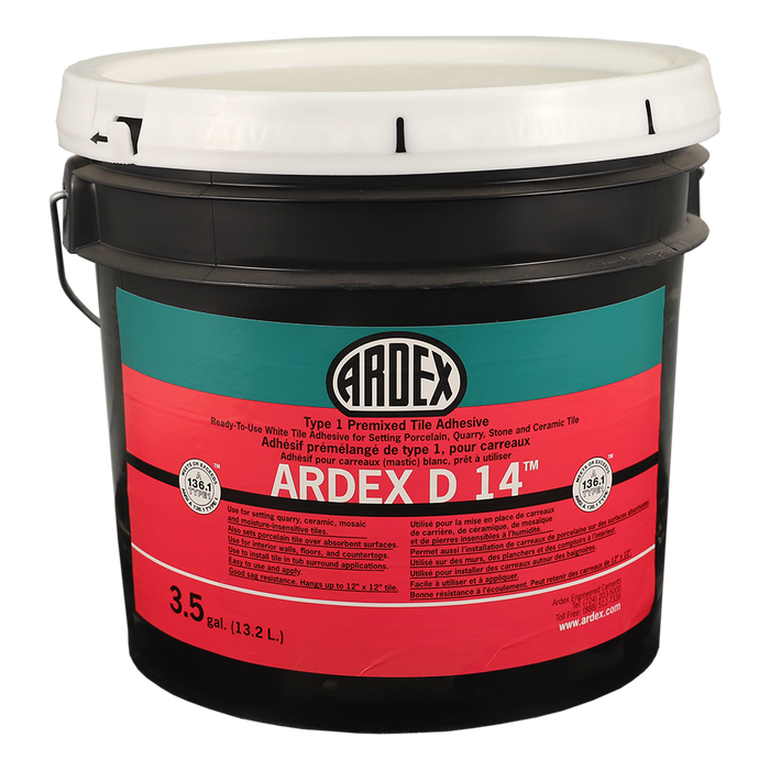 Ardex D14 Type 1 Premixed Tile Adhesive