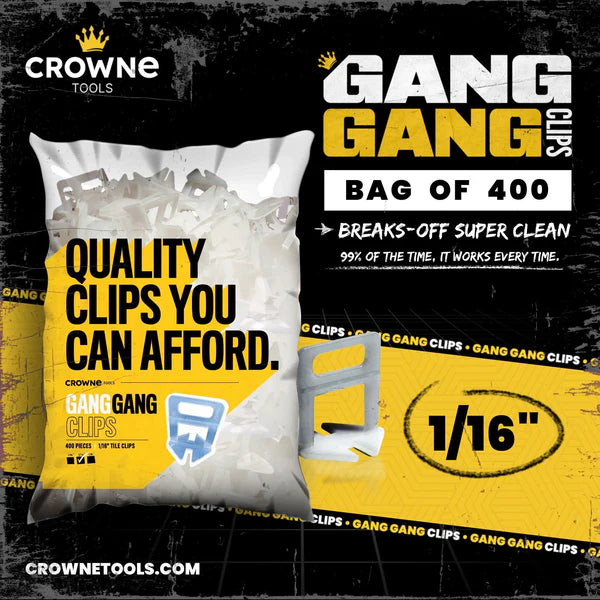 Crowne Leveling Clips (400 pcs)