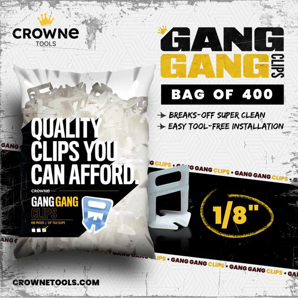 Crowne Leveling Clips (400 pcs)