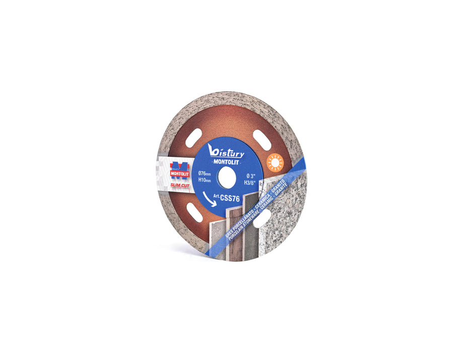 Montolit Slim Cut Ultra-Thin Diamond Blade