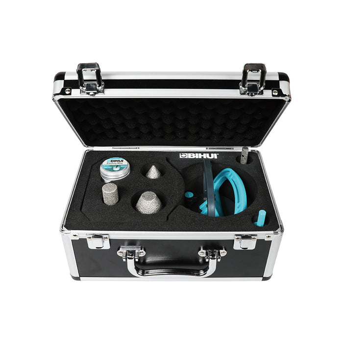 BIHUI Diamond Turbo Dry Drill Set with Drill Guide