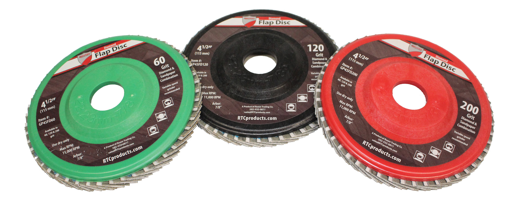 RTC Diamond Flap Discs