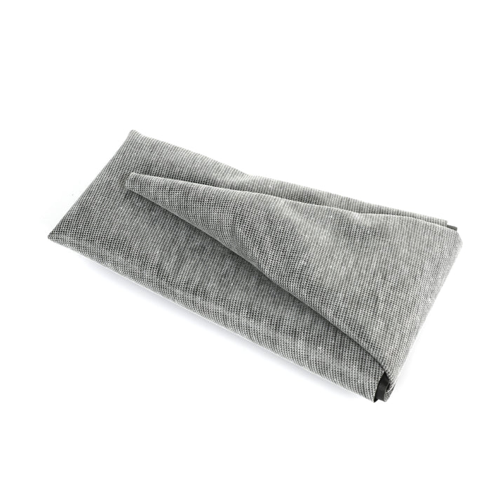 BIHUI Grout Bag with Steel Tip (GBS21) — gray heavy-duty woven grout bag folded flat
