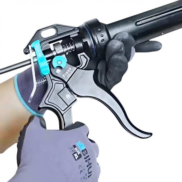 BIHUI Caulking Gun, Adjustable Thrust Ratio (10.5 oz)