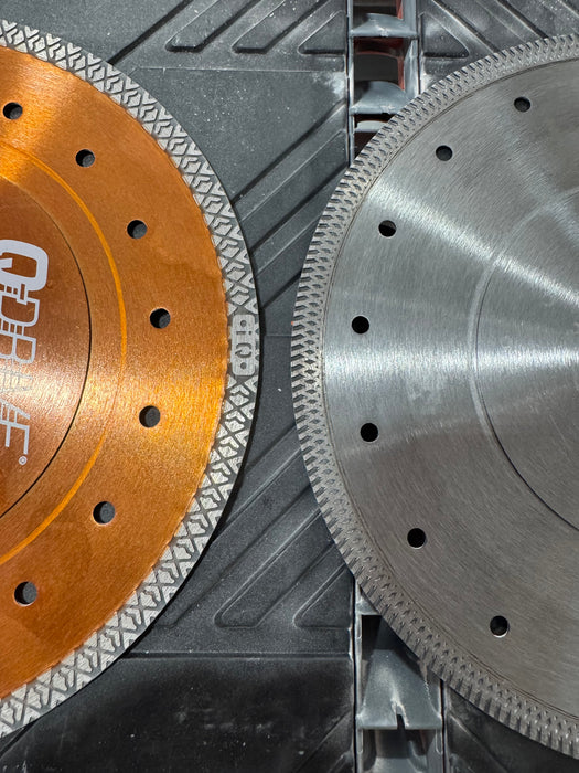 Helix 10" Flanged Dry-Cut Porcelain Blade