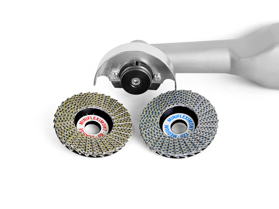 Montolit MiniFleximont Diamond Flap Discs for Mini Angle Grinders (50mm)