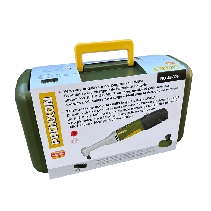 Proxxon Cordless Long Neck Angle Milling/Drilling Unit LWB/A