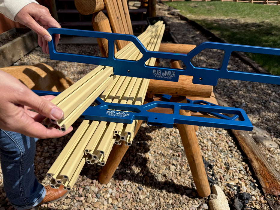 Panel Handler Aluminum Rails