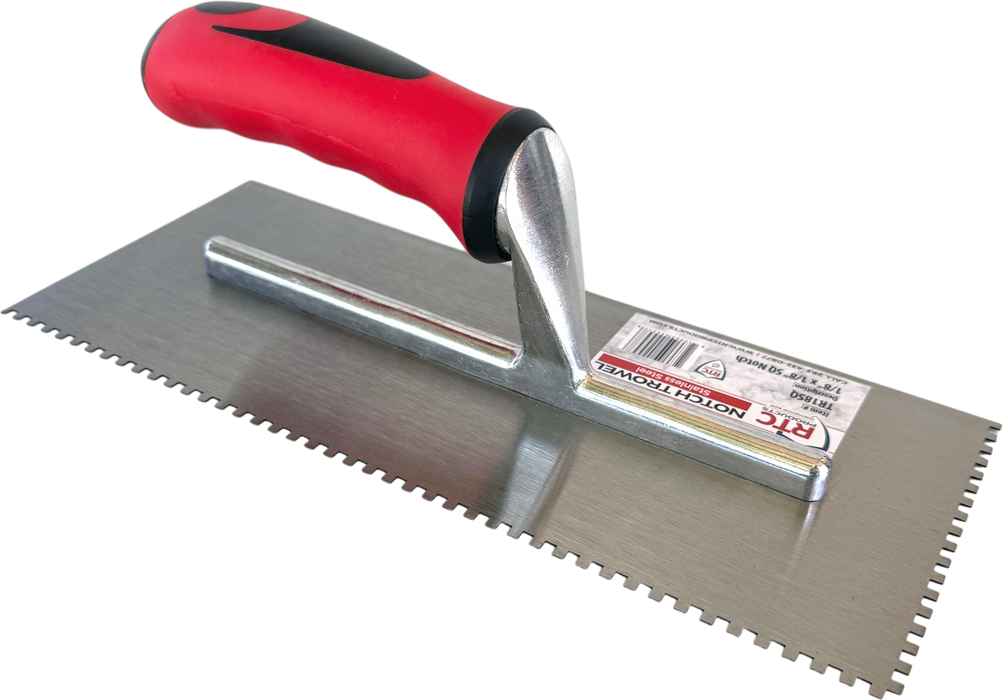 RTC Comfort Grip Stainless Steel Tile Trowels