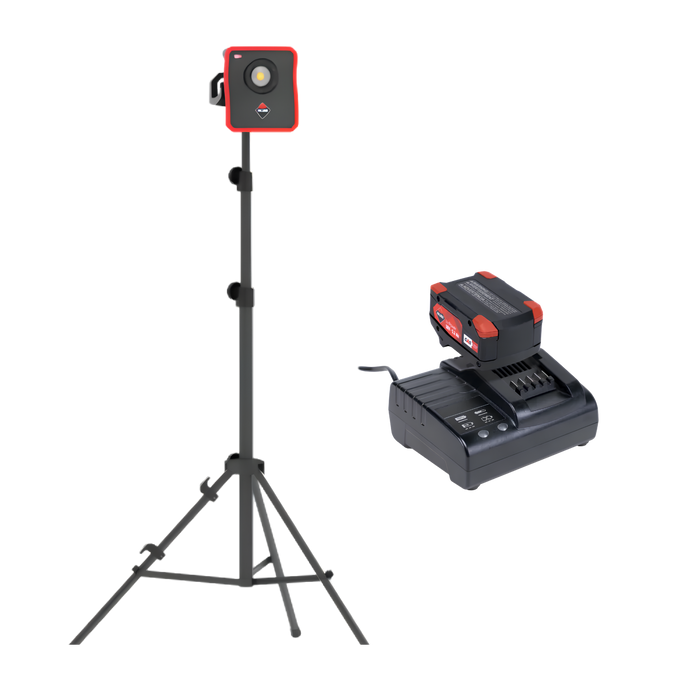 Rubi Lumeo Energy CAS Worklight & Tripod Bundle