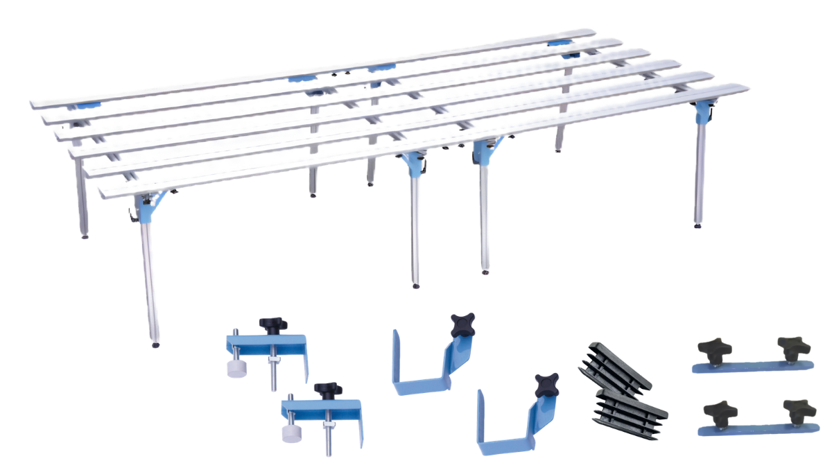 Sigma 63G Work Table Kit (2 Tables + Clamps, Hooks & Spacers)