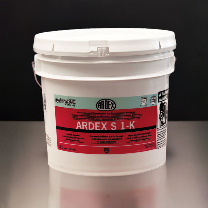 Ardex S 1-K One-Component Waterproofing and Crack Isolation Membrane