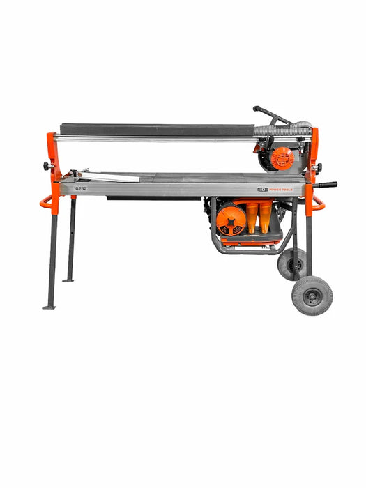 iQ252 10" Dry-Cut Rail Saw With Intergrated Dust Control System