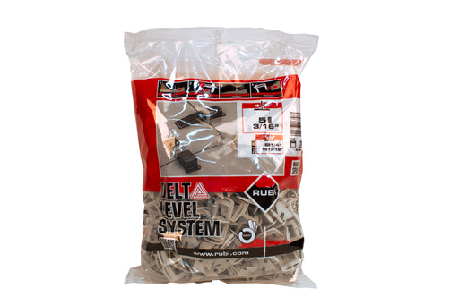 Rubi Delta Tile Leveling System 3/16" Clips - Tile ProSource