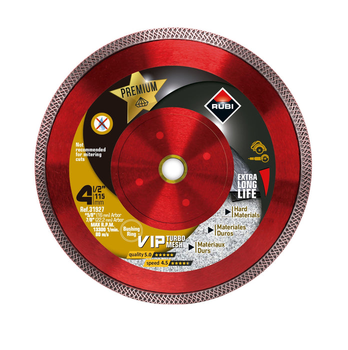 Rubi VIP Premium Dry Diamond Blades - Tile ProSource