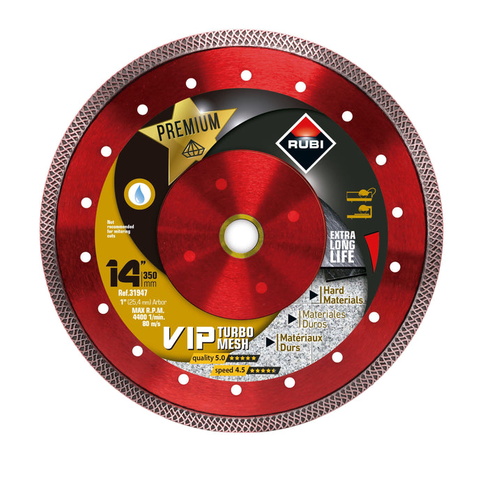 Rubi VIP Premium Wet Diamond Blades - Tile ProSource