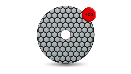 Rubi 4" Dry Diamond Polishing Pads