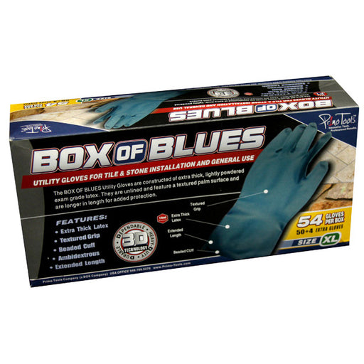 Primo Tools Box of Blues Tile Gloves