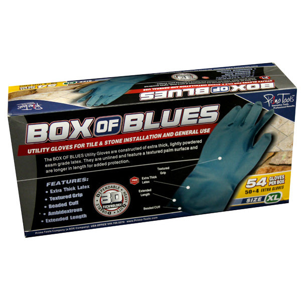 Box of Blue Multi-Purpose Gloves (50 per box) - Main Image