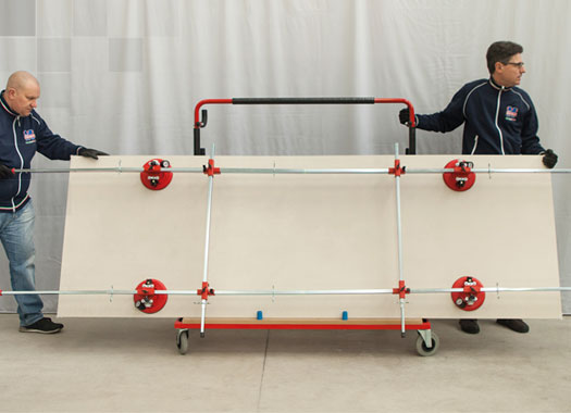 Montolit GOAL Transport Cart with Superlift attached