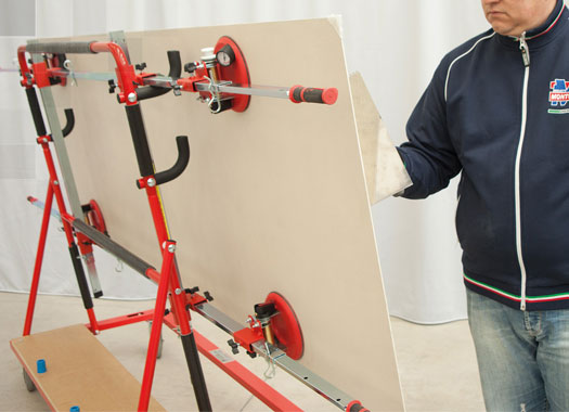 Montolit GOAL Transport Cart with Superlift attached