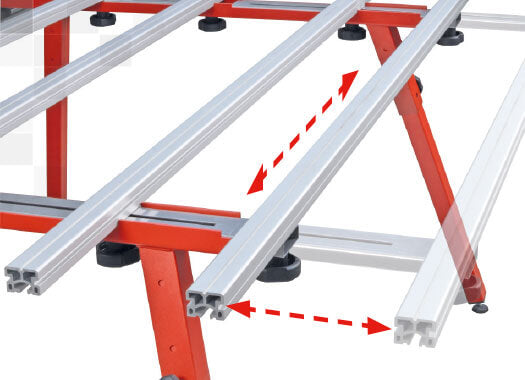 Montolit Table-One Moving Bars