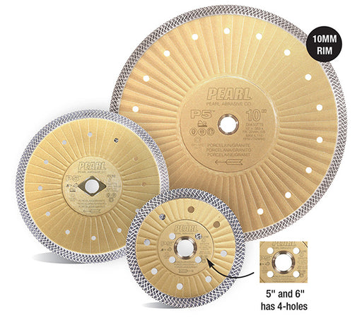 Pearl P5 Thin Turbo Mesh Blades