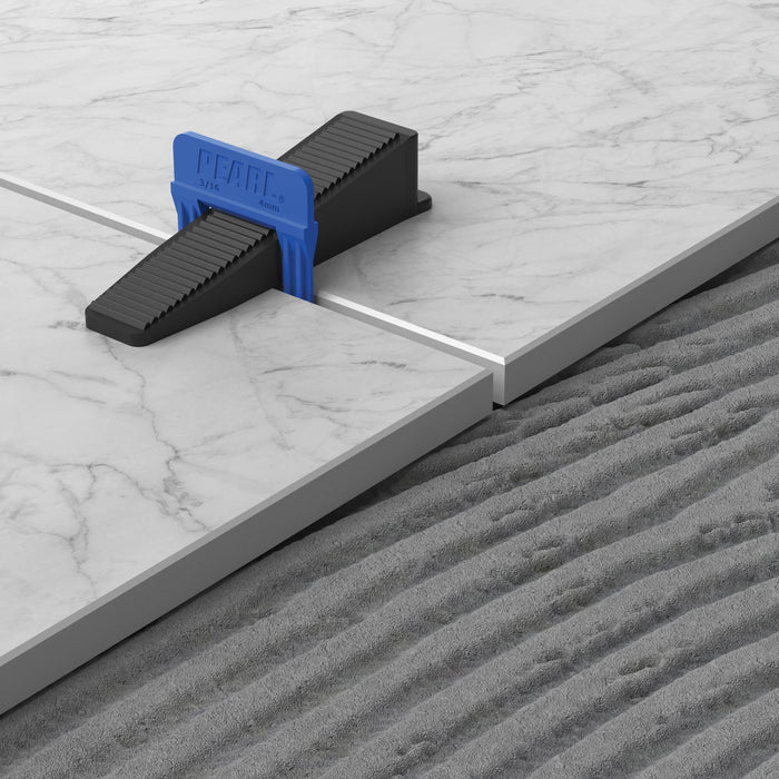 Pearl Tile Leveling System 3/16"Clip and Wedge