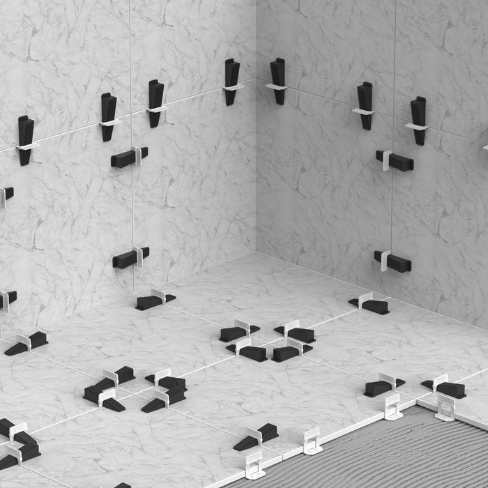 Pearl Tile Leveling System for Walls and Floors