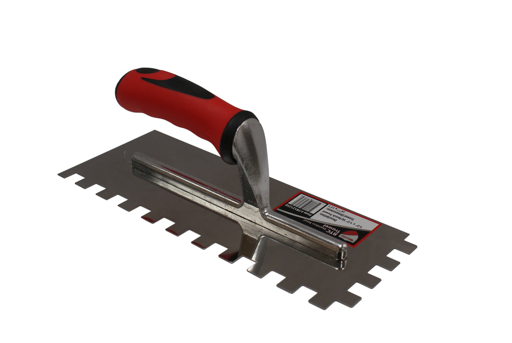 Comfort Grip Stainless Steel Tile Trowels